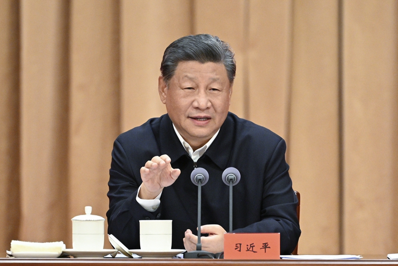 2024年10月29日，習(xí)近平在省部級(jí)主要領(lǐng)導(dǎo)干部學(xué)習(xí)貫徹黨的二十屆三中全會(huì)精神專(zhuān)題研討班開(kāi)班式上發(fā)表重要講話(huà)。