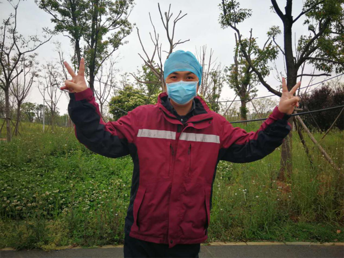 抗疫百人支持“心长城”活动