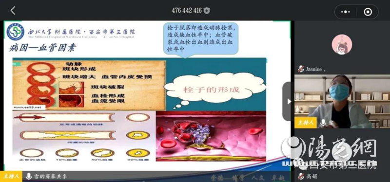 西安市第三医院开展线上“云”查房活动