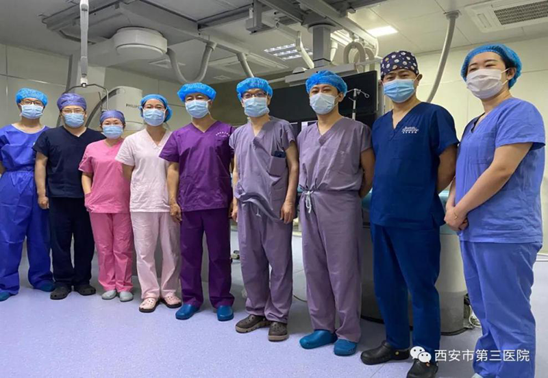西安市第三医院完成首例ECMO支持下复杂高危冠脉介入手术