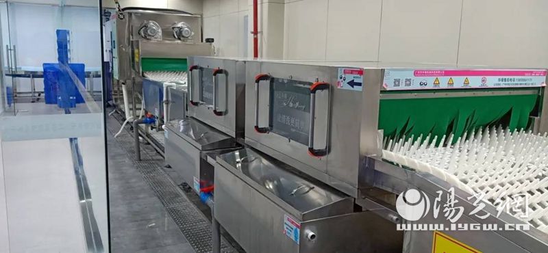 茯茶镇“茯小二”餐具洗消服务中心开业
