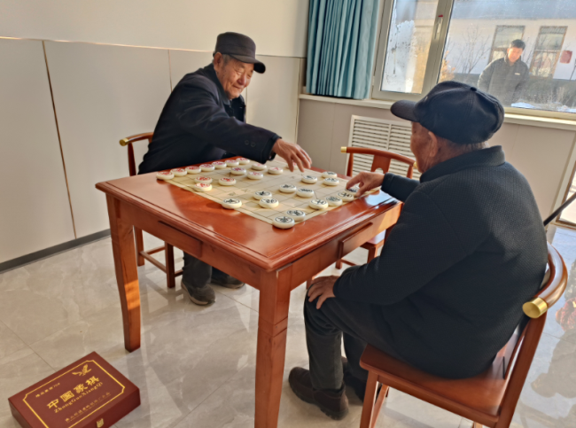 陕西神木花石崖镇：绘就乡村养老新画卷 托起幸福最美夕阳红